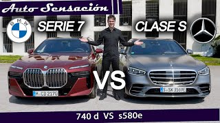 Comparativa BMW Serie 7 2023 vs Mercedes Benz Clase S 2023 ¿Cuál es el nuevo rey del Automóvil [upl. by Rellia597]