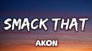 Akon  Smack That Lyrics ft Eminem [upl. by Ybloc]