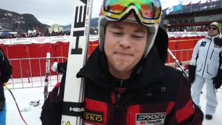 Benjamin Thomsen in Kvitfjell NOR qualified for FIS world cup finals [upl. by Shue113]