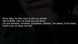 DAMSO  Freestyle Couvre Feu PAROLESLYRICS [upl. by Telfer]