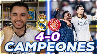 LE REAL ATOMISE GIRONA  VINICIUS et JUDE BUTEURS  Résumé Real Madrid 40 Girona [upl. by Oznerol]