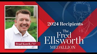 Fred Ellsworth Medallion  Brad Korell l’97 [upl. by Milks]