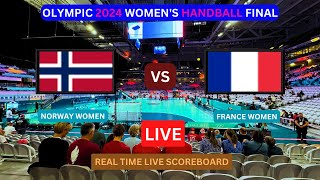 Norway Vs France LIVE Score UPDATE Today Match 2024 Paris Olympic Women’s Handball Final LIVE [upl. by Anawk918]