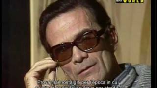 Lultima intervista a Pier Paolo Pasolini 31 Ottobre 1975 [upl. by Notyap]