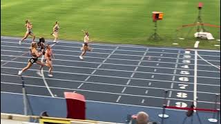 Finale 200m WK Atletiek 2024 [upl. by Heda]