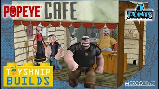 ToyShnip Builds  Popeye Deluxe Box Set  Mezco Toys 5 Points  ToyShnipcom [upl. by Eudo]