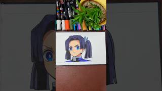 Dessiner Aoi Kanzaki de Demon Slayer  Kimetsu no Yaiba art shorts demon [upl. by Adnuahsal479]