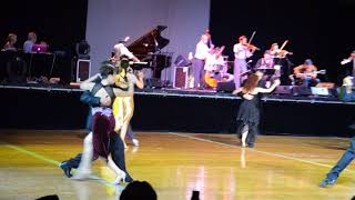 Tarbes en tango 2017 démonstration groupée des Maestros à la Halle Marcadieu [upl. by Moraj]