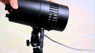 Cowboystudiocom 160 W Master Strobe Flash with sync cord model lamp [upl. by Nuawaj]