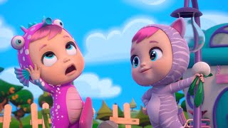 Crazy babies  Cry Babies Episodes  Cartoons for kids in English [upl. by Llenaj]