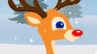 Rudolph The Red Nosed Reindeer  Christmas Carols For Kids With Lyrics [upl. by Harilda]