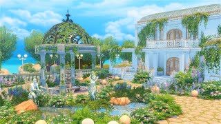 Sims 4  Tartosa Wedding Venue  No CC  Stop Motion speed build [upl. by Vtarj513]