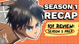 Attack On Titan Season 1 Recap [upl. by Enamrej277]