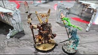 AoS Battle Report Nighthaunt vs Ogor Mawtribes [upl. by Cohla201]