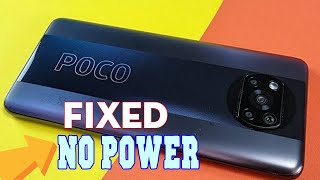 Cell Phones Repair tutorials No Power Poco x3 Rebolling CPU Solution [upl. by Filiano221]