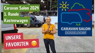 Caravan Salon Düsseldorf 2024❗️ 1Runde Kastenwagen von CleverPösslConcorde Freedom👍 PREVIEW DAY [upl. by Eirellam57]