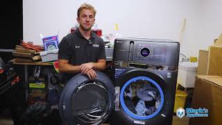 GE Profile UltraFast Combo Washer amp Dryer Full Product Review [upl. by Aynwad]