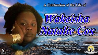 Funeral Service of Wakeisha Natalie Cox [upl. by Layor]