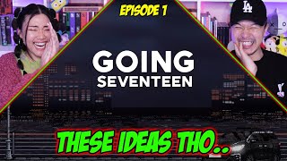 GOING SEVENTEEN EP1 드립  고잉 컴퍼니 1 Adlib  GOING COMPANY 1  REACTION [upl. by Leanahtan]