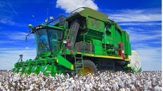 Big Australian Cotton Harvest 2014 [upl. by Welbie282]