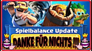 APRIL BALANCECHANGES  😡 DANKE FÜR NICHTS 😡 CLash RoyaledeutschCKGaming [upl. by Quin]