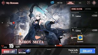 Azur Lane Kirov Meta 142M Max Damage Full Auto [upl. by Nodnelg921]