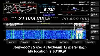 TX5S Clipperton Island in CW [upl. by Endres]