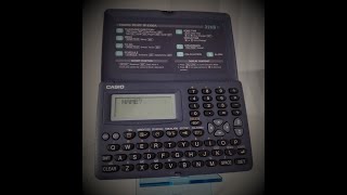 Casio Digital Diary SF 3300A [upl. by Columbine589]