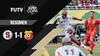 Resumen Saprissa 11 Herediano  Supercopa 2024 [upl. by Cown497]