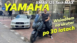 Yamaha XMAX 125 Tech  skuter na prawo jazdy B [upl. by Rise]