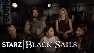 Black Sails  The Casts Favorite Moments from Season 2  STARZ [upl. by Rancell]