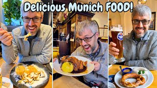 Delicious FOOD in MUNICH Exploring Bavaria’s Capital One Bite at a Time [upl. by Aara845]