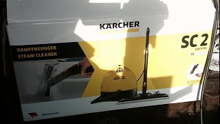 karcher SC2 Steam cleaner review and demonstration Lets see what this thing can do [upl. by Lyred]