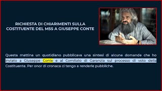 Beppe Grillo aspettando chiarimenti da Giuseppe Conte in merito alla costituente del nuovo M5S [upl. by Morice]