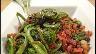 Fiddlehead Ferns Recipe [upl. by Yevad]