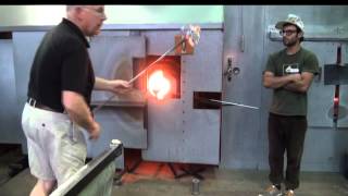 Gudenrath Glassblowing BowlampPlatter [upl. by Oscar]