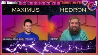 Maximus amp Hedron Founders on HEX PulseChain BIG Upgrades coming this year 2024 HEX Conference [upl. by Zebulen]