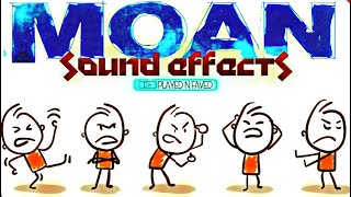 Moaning Sound Effects  Sound Of Moan  Various Voices Moaning Sounds  Royalty Free [upl. by Silohcin531]