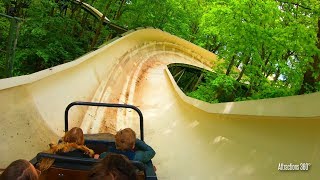 4K Bobsled Run Coaster  Efteling Theme Park [upl. by Notkcorb]