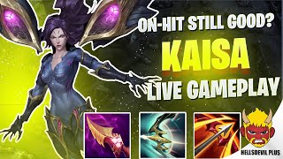 Is OnHit Kaisa Still Good  Wild Rift HellsDevil Plus Gameplay [upl. by Utica251]