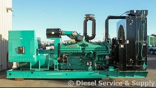 Cummins 1500 kW Standby Diesel Generator– 277480 V Used Genset 87139 [upl. by Analah]