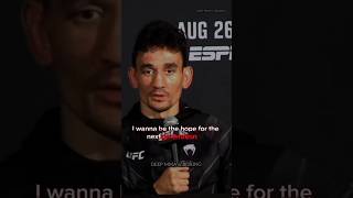 Max Holloway best post fight speech [upl. by Eugene]