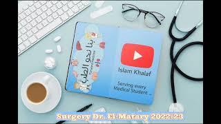 Surgery Dr El Matary 202223 GIT  1 GB  Anatomy of gall bladder biliary tree and pancreas [upl. by Anwahsat155]