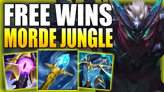 IF YOU EVER WANNA ENJOY FREE WINS IN SOLO Q JUST PLAY MORDEKAISER JUNGLE  League of Legends Guide [upl. by Hcaz]