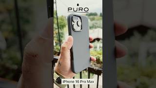 PURO Case  Screen Protector iPhone 16 Pro Max shorts [upl. by Coltin]