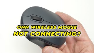 Onn Wireless Mouse Not Connecting How to Fix it [upl. by Kabob]