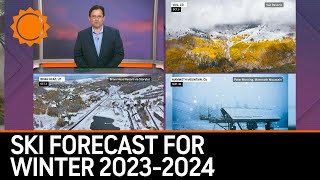 Ski Forecast for Winter 20232024  AccuWeather [upl. by Cis582]