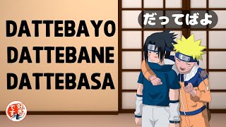 O que realmente significa Dattebayo Dattebane e Datebasa [upl. by Lenore770]