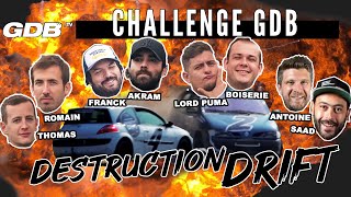 CHALLENGE GDB DESTRUCTION DRIFT1 FEAT AKRAM BOISERIE LORD PUMA WORLDSUPERCARS ROMAIN MONTI MCC [upl. by Philender]