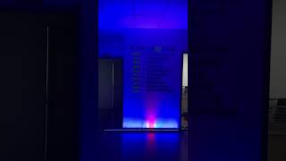 Wall washer light testing before delivery juxuan facadeled wallwasher outdoor dmx rgb [upl. by Anelhtac]